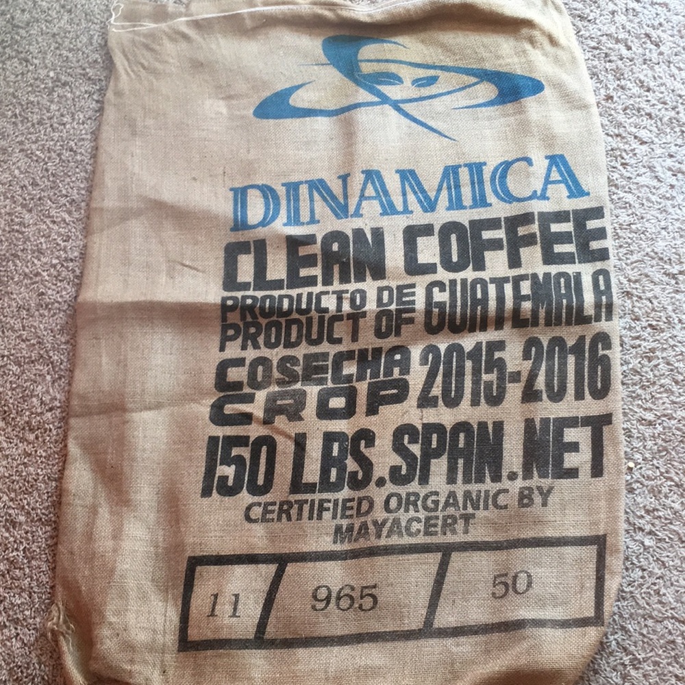 Coffee bean bag